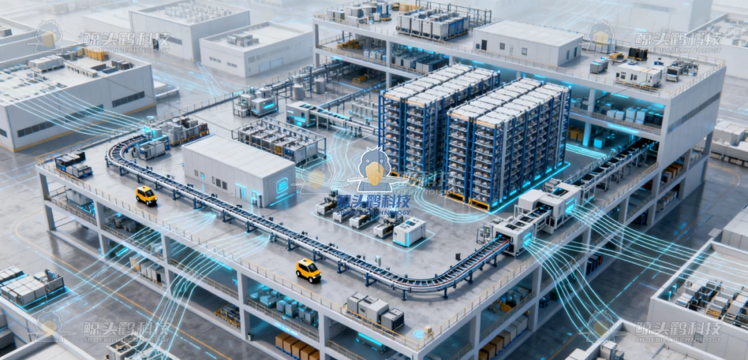 Централизованный автоматизированный склад, охватывающий все этажи Централизованный автоматизированный склад, охватывающий все этажи