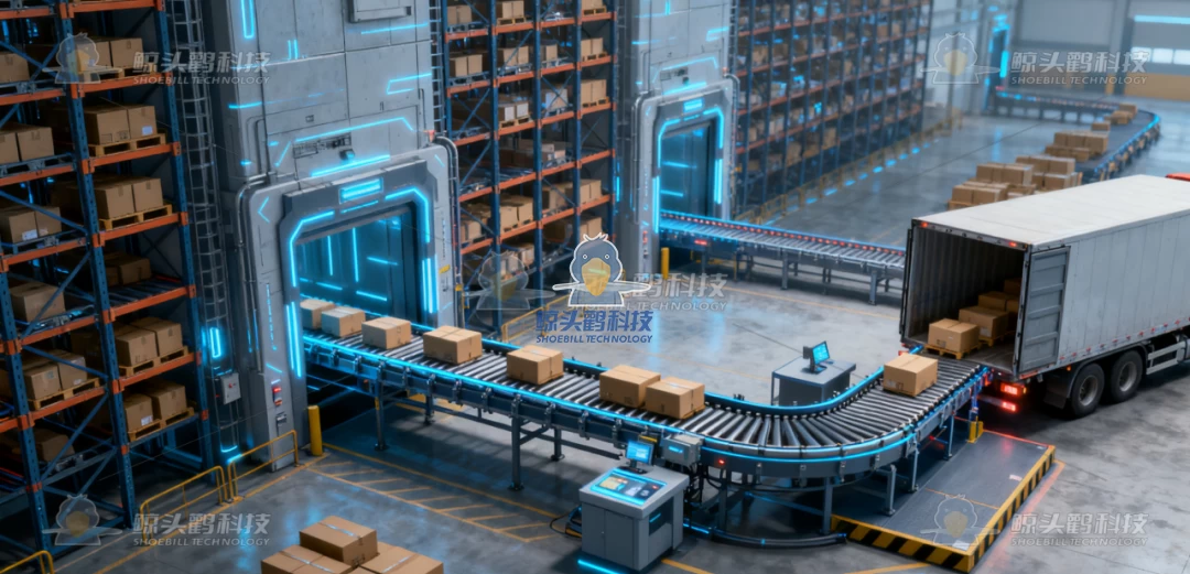 Прямые конвейерные линии в зону отгрузки Прямые конвейерные линии в зону отгрузки