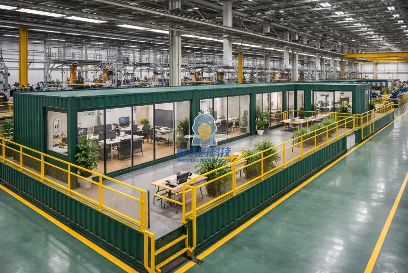 Комплексные инновации в планировании офисных зон контейнерных терминалов и управлении на месте.