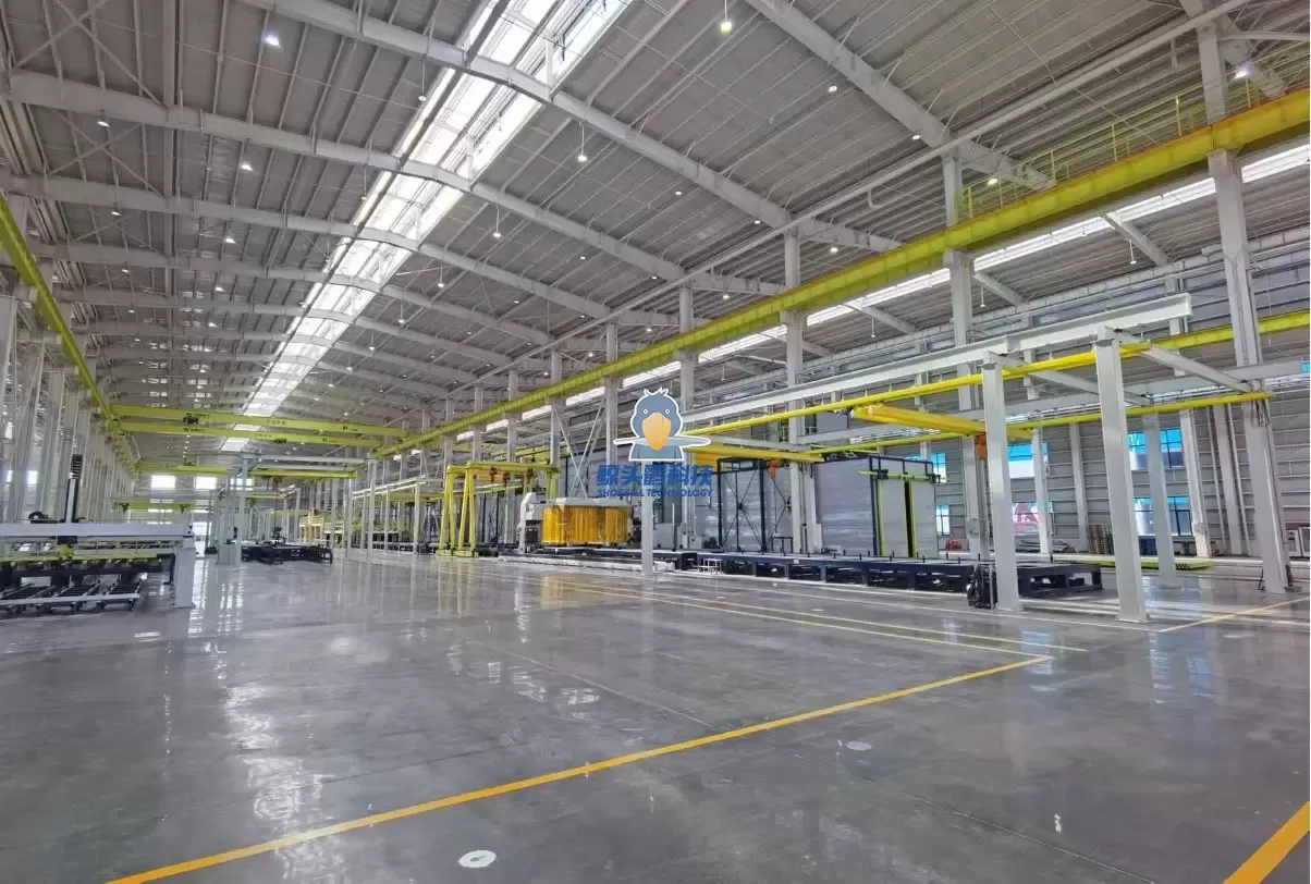 Планировка цеха «умного» завода Планировка цеха «умного» завода